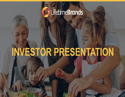 Lifetime Brands Investor Presentation – March 2024